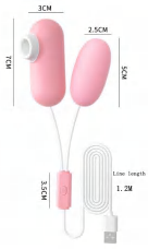 Sucking and Licking Vibrating Egg - Suction