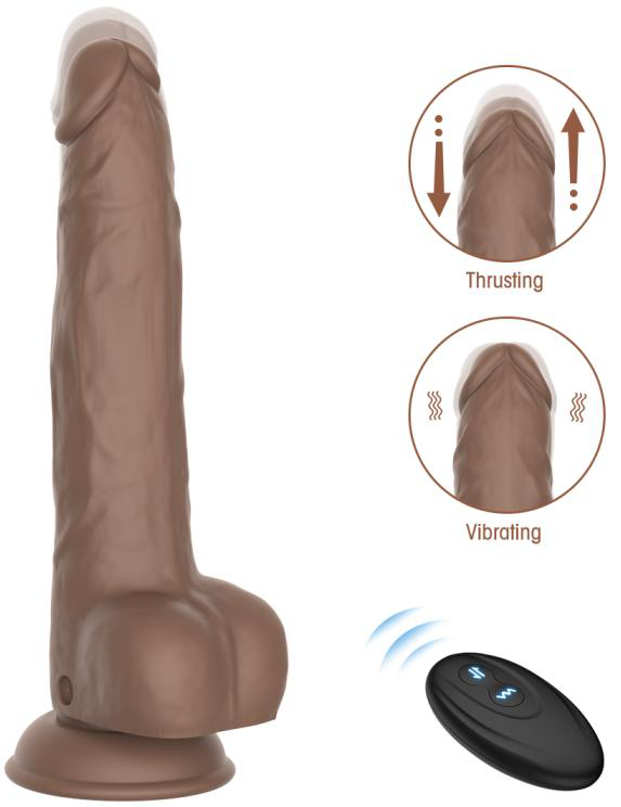 Rider 1 Thrusting & Vibrating Dildo