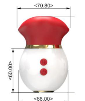 10 Sucking Modes + 10 Licking Modes + 10 Vibration Modes Vibrator - Suction