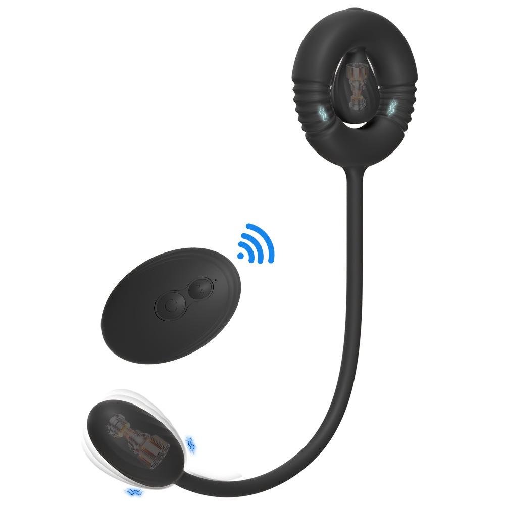 TB-A333 VibeSync Duo Vibrating Penis Ring With Vibrating Anal Bullet With Wireless Control - Cock Rings