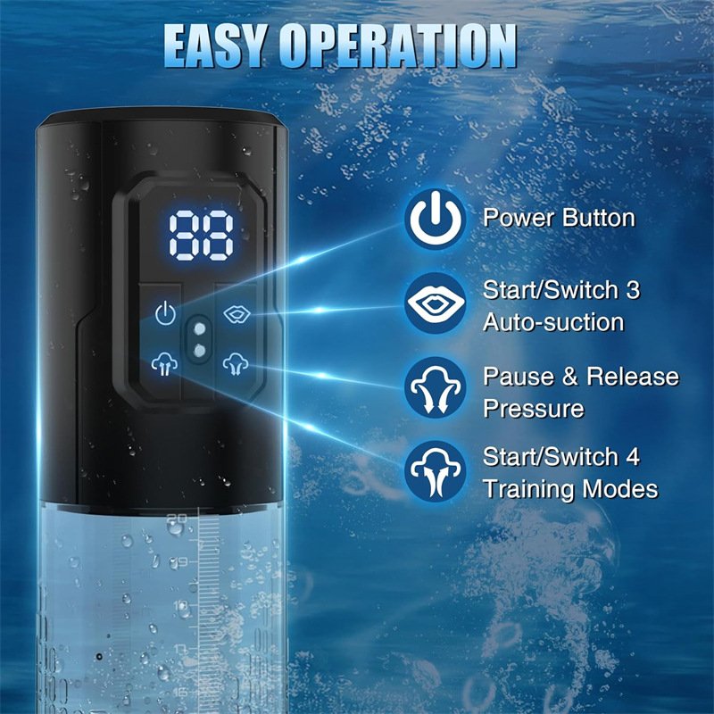 Digital Display Penis Raiser (Waterproof)