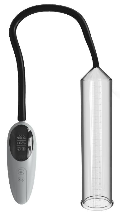 Air Penis Pump with LCD Screen - Water-based