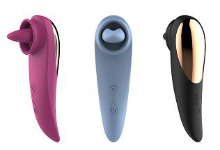 Seven-Frequency Vibrating Tongue Licker - Suction