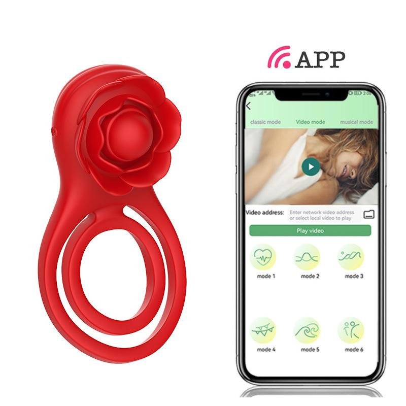 Silken Pleasures Duo: Smart Vibrating Cock Ring - Cock Rings