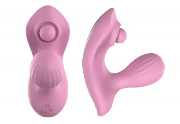 Prostate Stimulator & Cock Ring 3.2x7x19.2cm Silicone