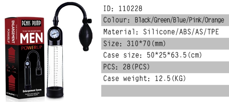 Negative Pressure Penis Pump - Water-based