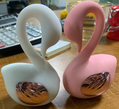 Sucker Vibrator — white /pink - Suction