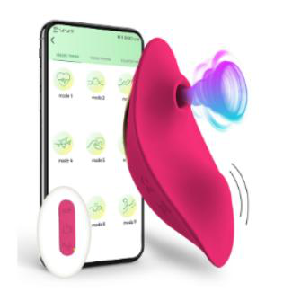9 Vibration Modes + 9 Sucking Modes Vibrator - Suction