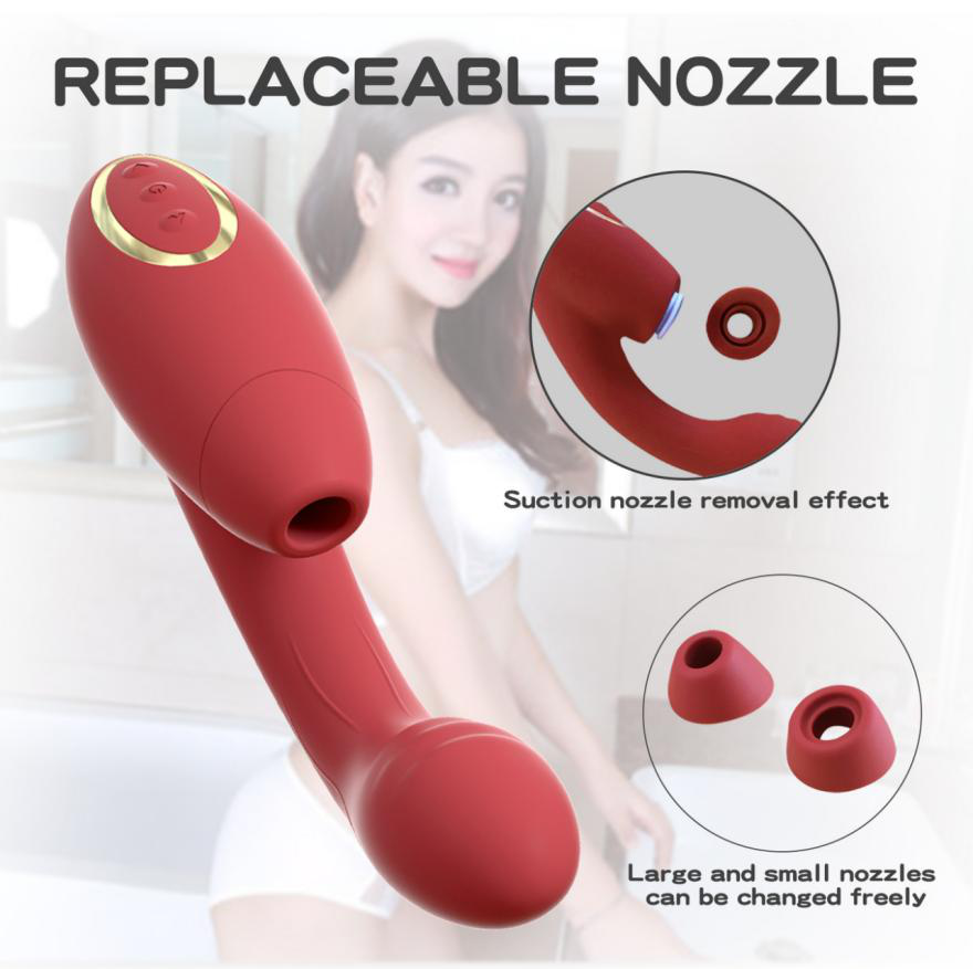 Sucking Vibrator with 7 Sucking Options - Suction