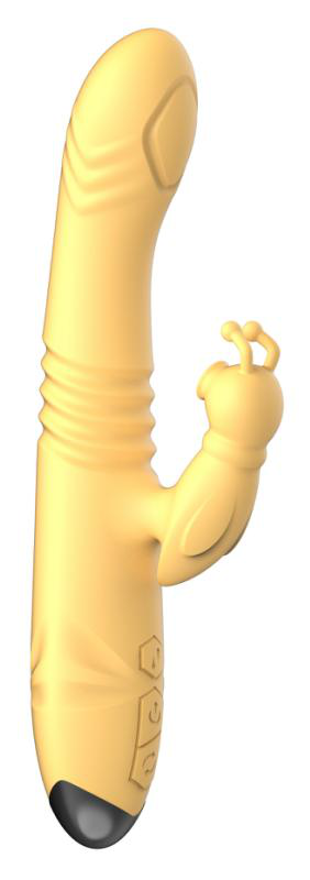 Thrusting Vibrator with Tongue Click