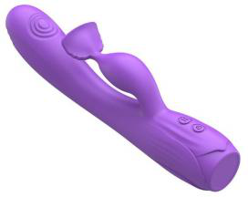 Flapping Vibrator with 7 Vibration and Flapping Modes - Rabbit