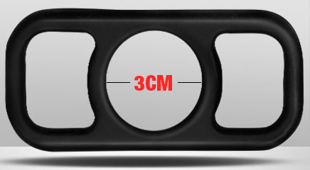 Silicone Anal Plug 30mm - Cock Rings
