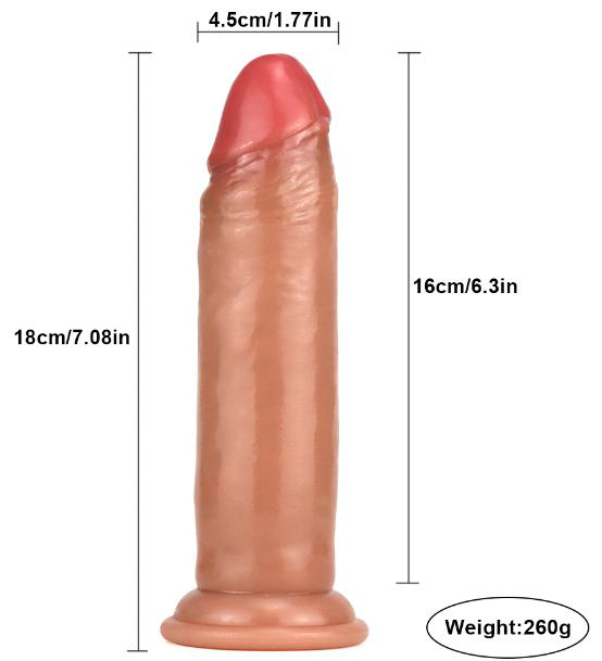 Sliding Skin Dildo - Realistic