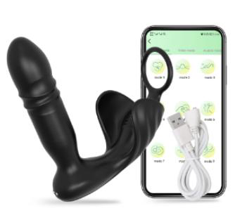 Thrusting Vibrator with 9 Thrusting and 9 Vibration Modes