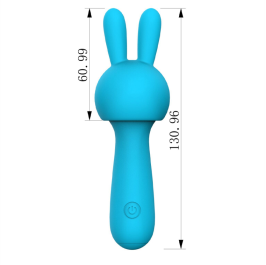 Material: Silicone Size: 130*41mm Weight:71g Function description: 10 frequency vibration Charging mode：Pin Charging - Clitoral