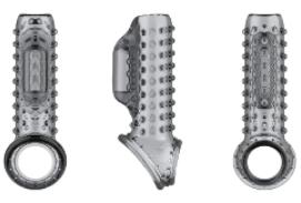 Single Motor Vibrator with TPE and ABS