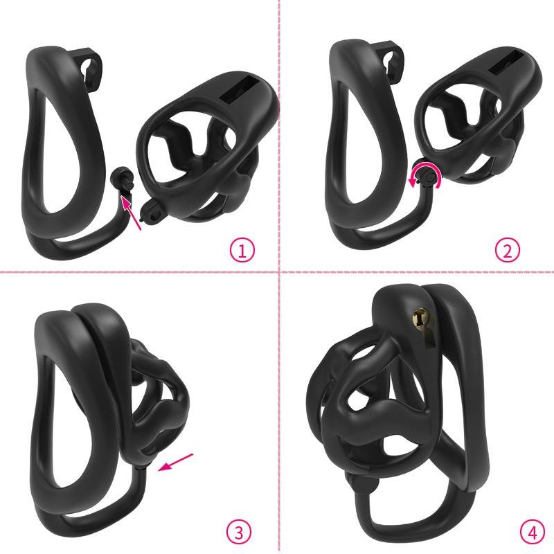 TB-B185B Chastity Cage
