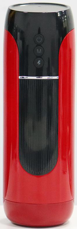 Telescopic Vibrator with Vibration — white/b lack - Masturbators