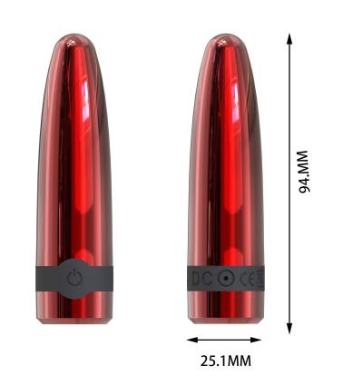 Pointed Bullet Vibrator (Flat Bottom) - Bullet