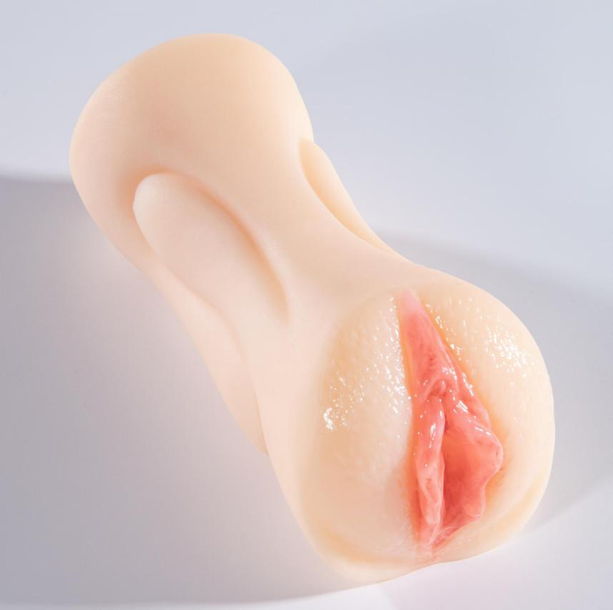 2-in-1 Oral and Vaginal Masturbator - Realistic