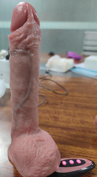 Wireless Heating Vibrating Dildo with Swing & Telescopic Modes - Realistic
