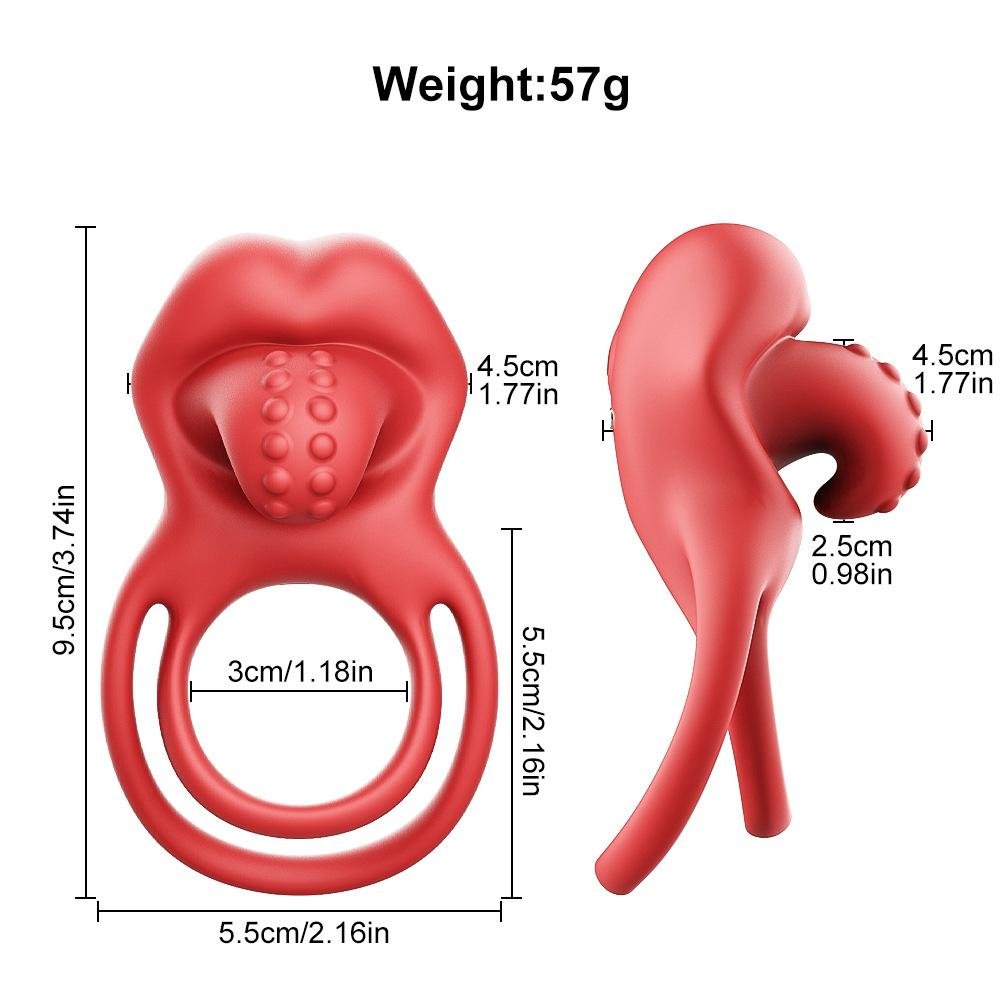 TB-A352 FireRing 10 Vibrating Penis Ring - Cock Rings