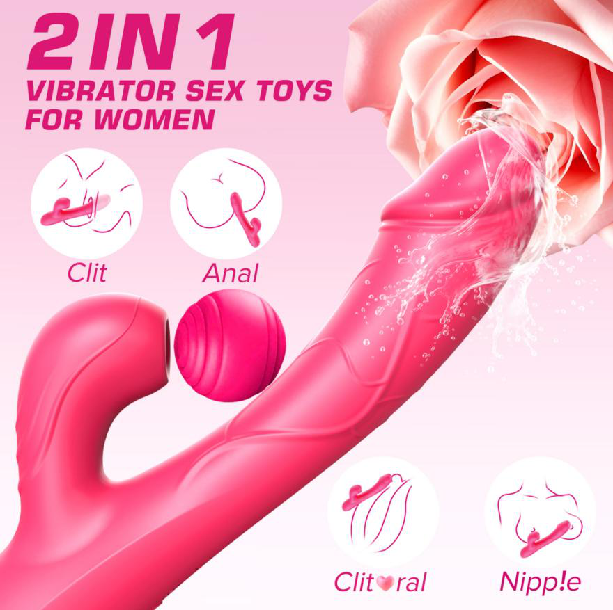 Sucking Vibrator 2-in-1 - Clitoral