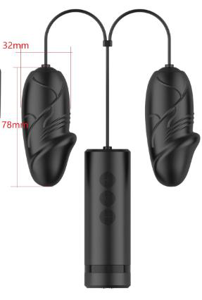 Silicone Vibrator — 7.8cm*3.2cm