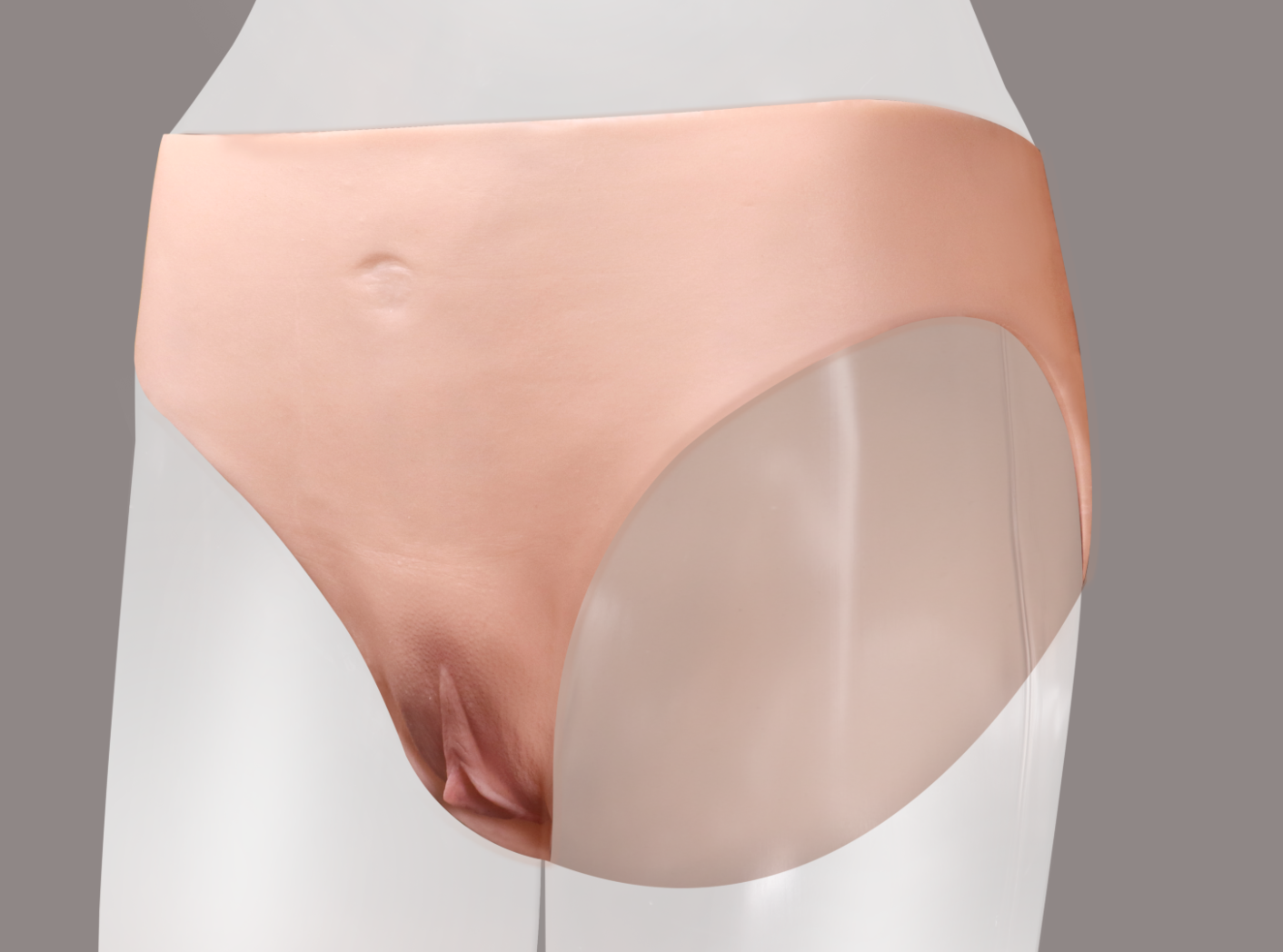 Realistic Vagina Men's Catheter with Penetrable Torso (0.55kg) - Realistic