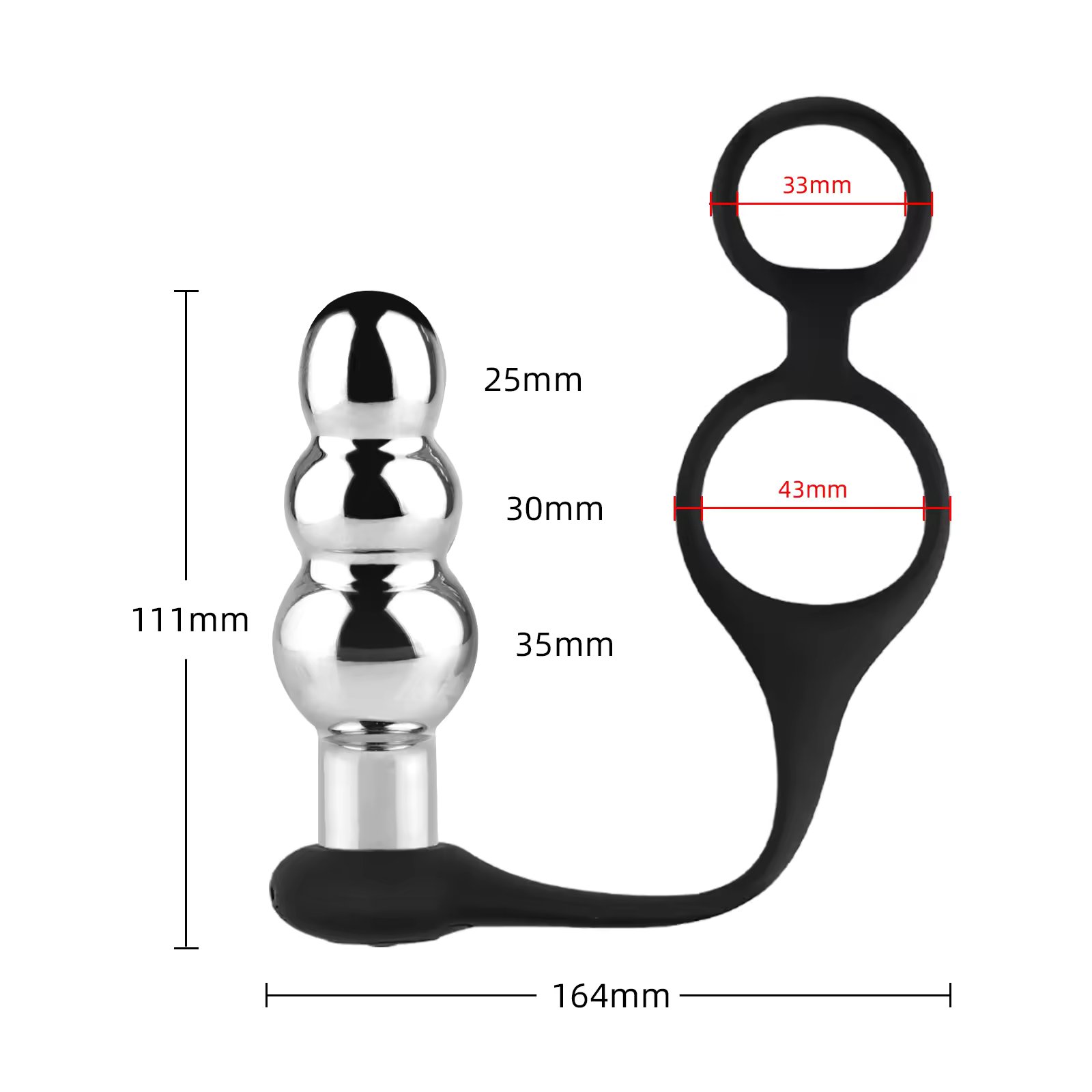 VibraControl Pro: 10-Frequency Vibrations, Remote Control, Waterproof