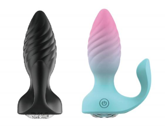 Prostate Stimulator & Cock Ring 11x6.5x4.5cm Silicone - Prostate massagers