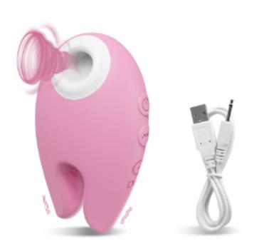 Rotating Flower Vibrator - Suction