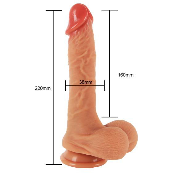 Liquid Silicone Dildo - Realistic