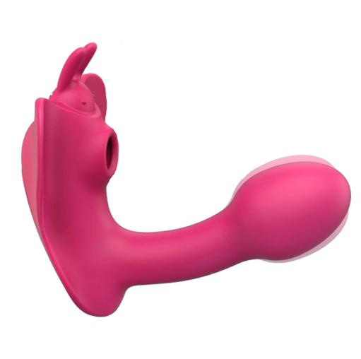Sucking Vibrator with 10 Vibrations and 10 Suction Modes - Vibrators