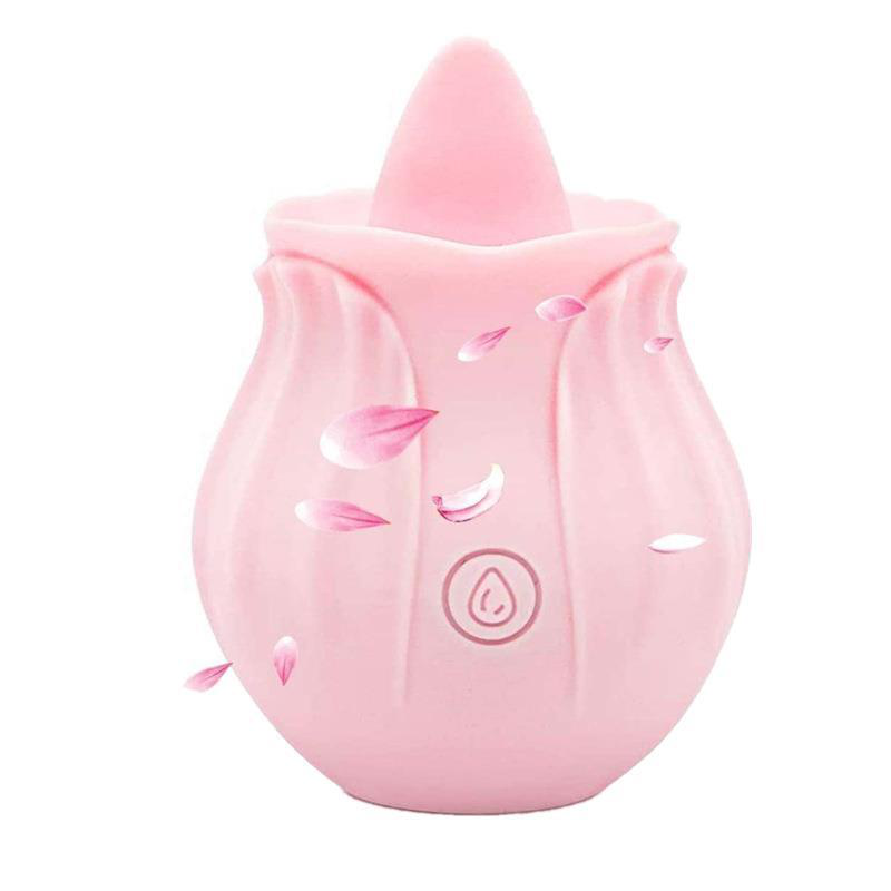 Rose Licking Vibrator - Clitoral