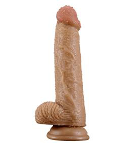 Realistic Dildo with Balls 200mm - Realistic