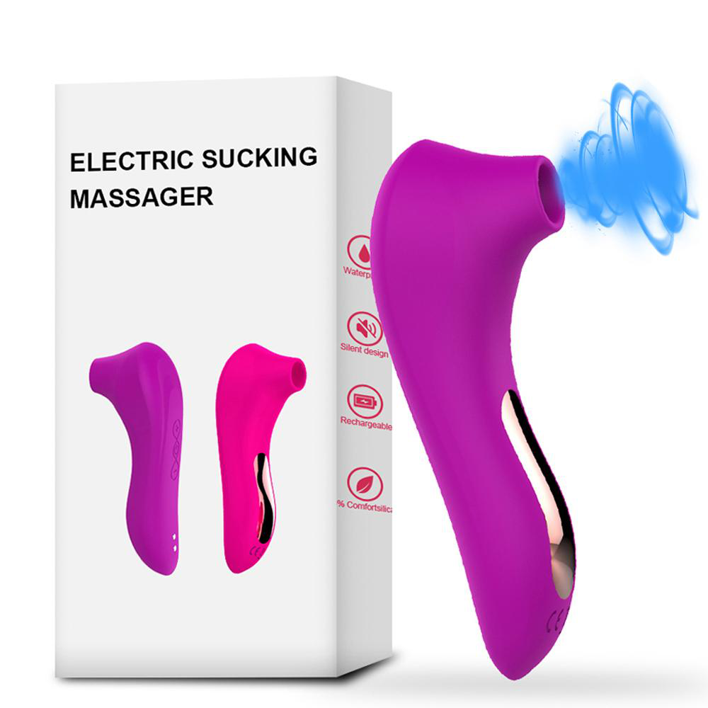 Sucking Vibrator — magnetic charging - Suction