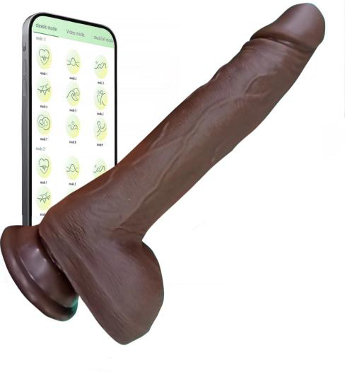 Thrusting Vibrator with Heating - Realistic