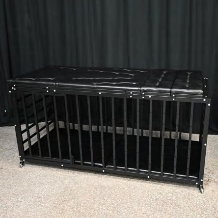 Cage-Style Bondage Bed - Bondage restraints