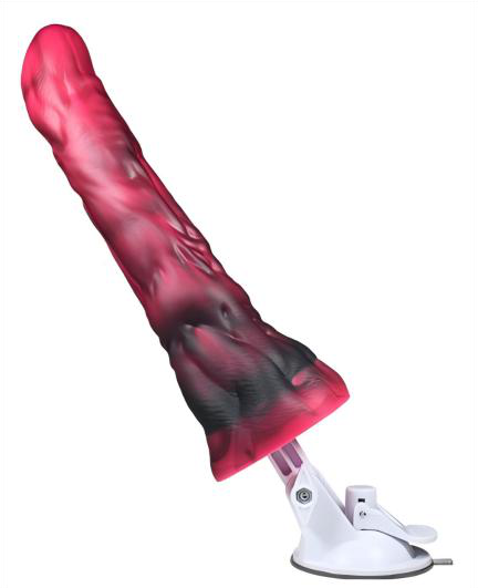 Heated Telescopic Vibrating Dildo