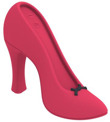 Medium High-Heeled Shoe Vibrator - Clitoral