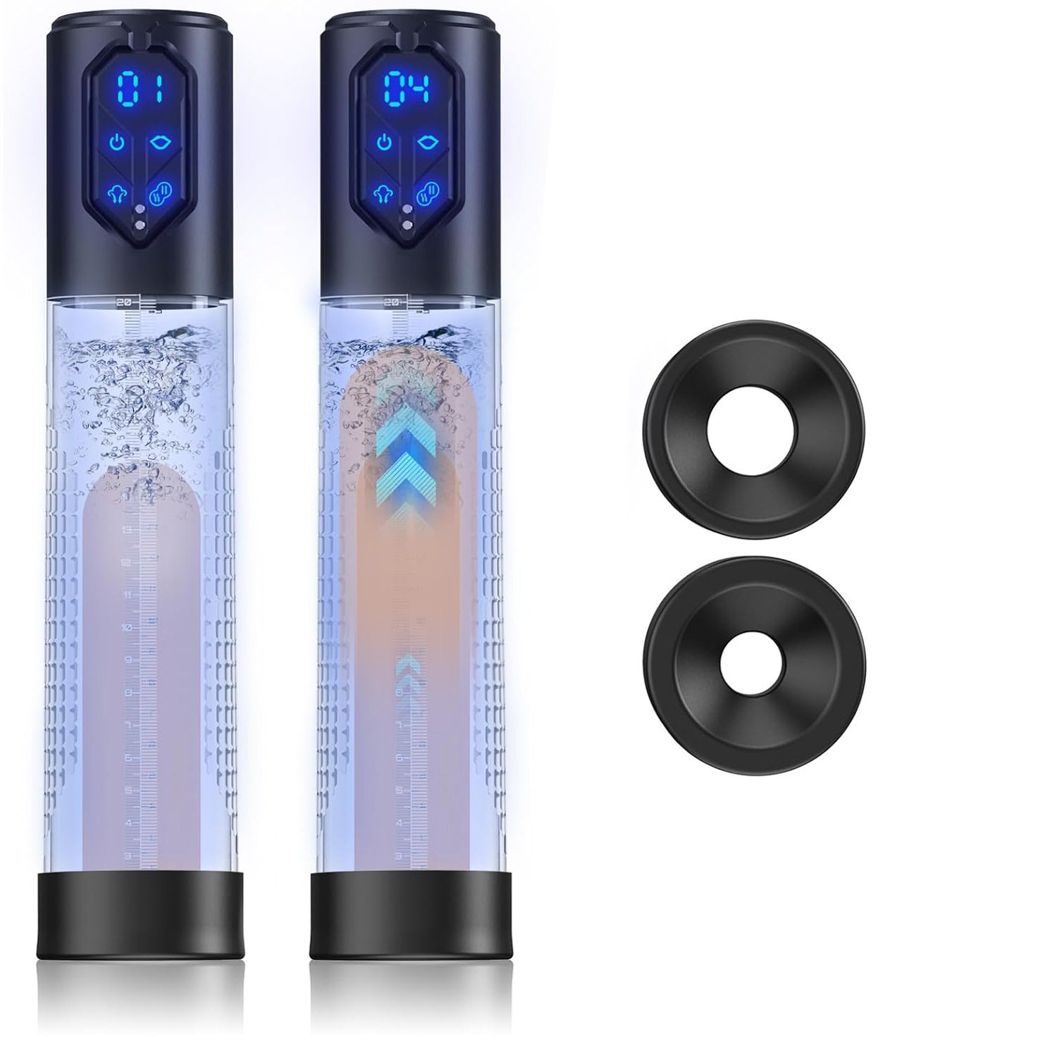 Digital Display Penis Raiser (Waterproof)