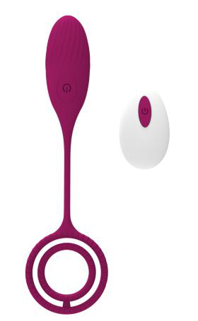 Tadpole Vibrating Sperm Lock Ring with Remote