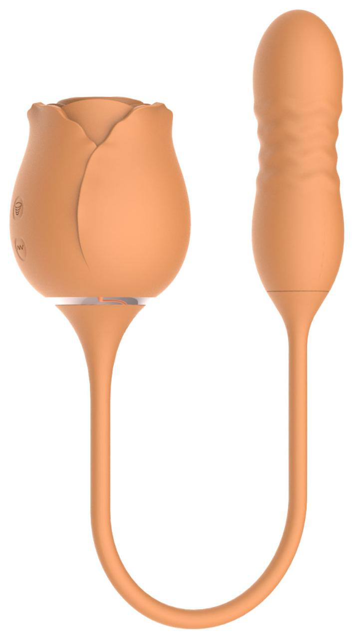 Donna Swing Vibrating Rose with Thrusting Eggs