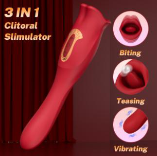 10 Vibration Modes + 10 Bitting Modes - Clitoral