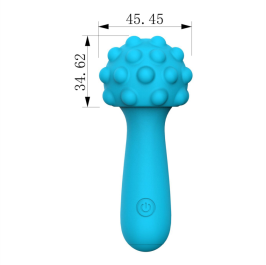 Material: Silicone Size: 104*45mm Weight:69g Function description: 10 frequency vibration Charging mode：Pin Charging - Bullet
