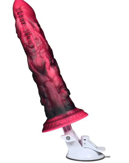 Heated Telescopic Vibrating Dildo