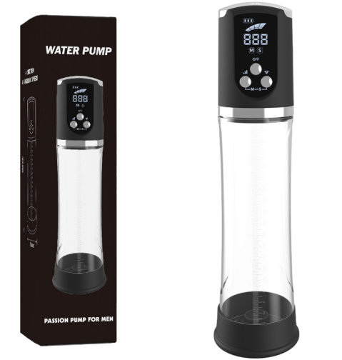Waterproof LCD Display Pump — *.Electric Water Pump with Hiding LCD , 100% Waterproof，Coul - Water-based