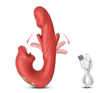 Mouth Biting & Patting Vibrator
