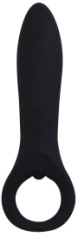 Sexy Vibrating Massager with 10 Vibration Modes (Black, 160x35mm) - Vibrators
